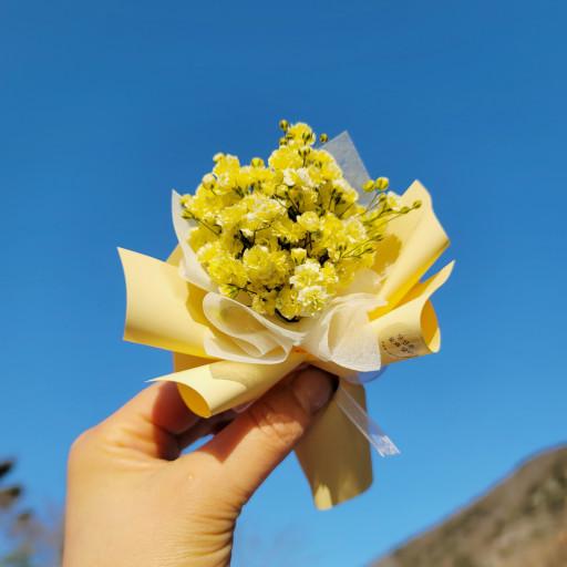 비비 안개 미니꽃다발 발렌타인 어린이집