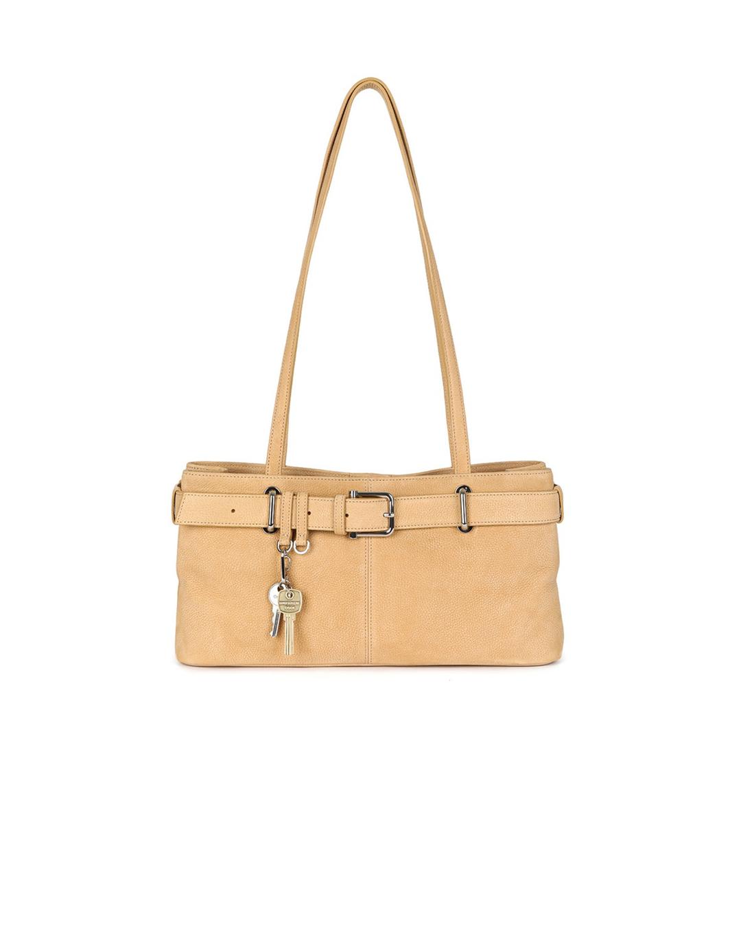 SHOULDER BROCLE [NUBUCK CARAMEL]