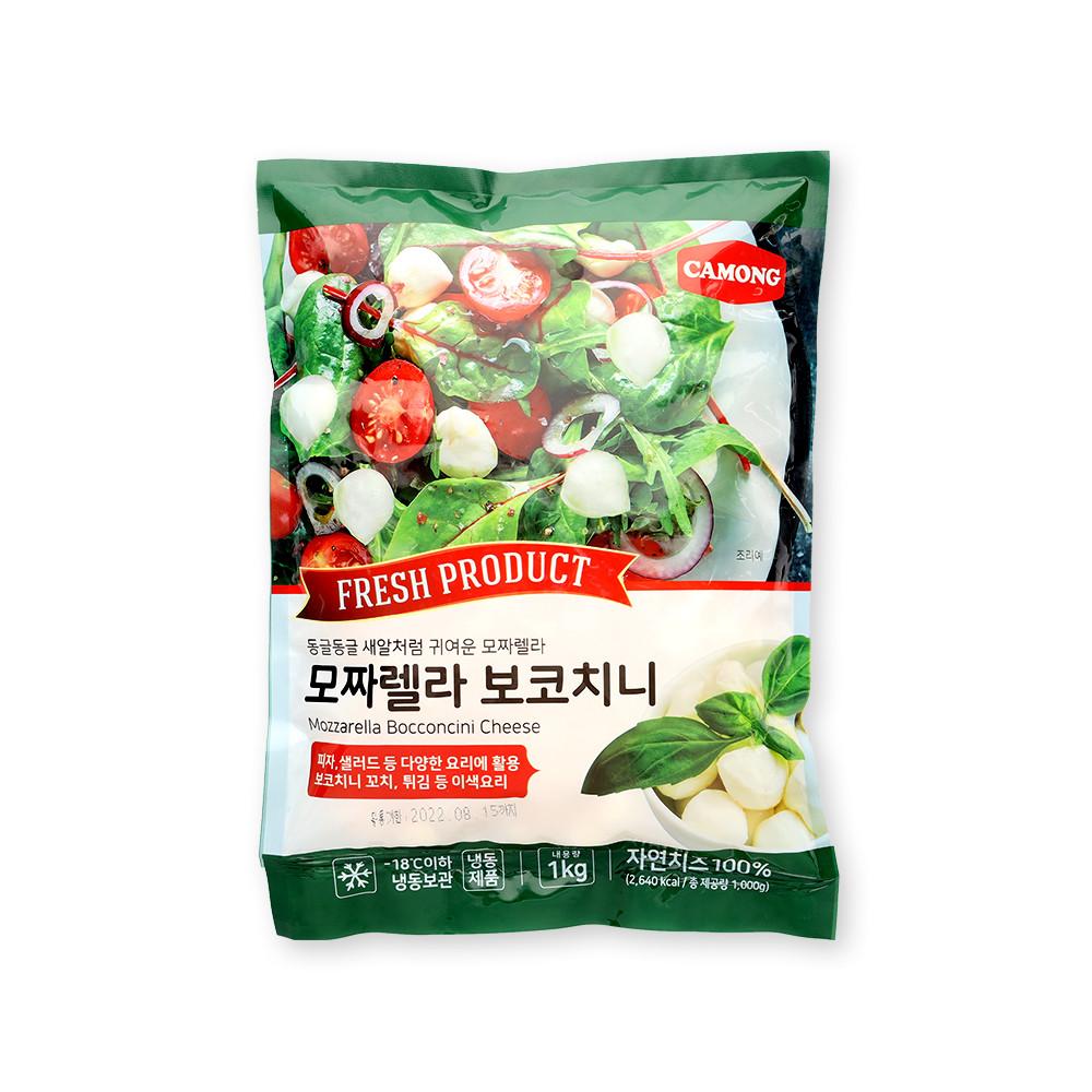 까몽 모짜렐라 보코치니 1kg 100% 자연치즈 샐러드, 토핑, 꼬치