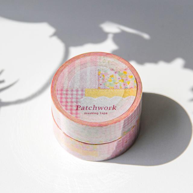 Patchwork Masking Tape [Pink]