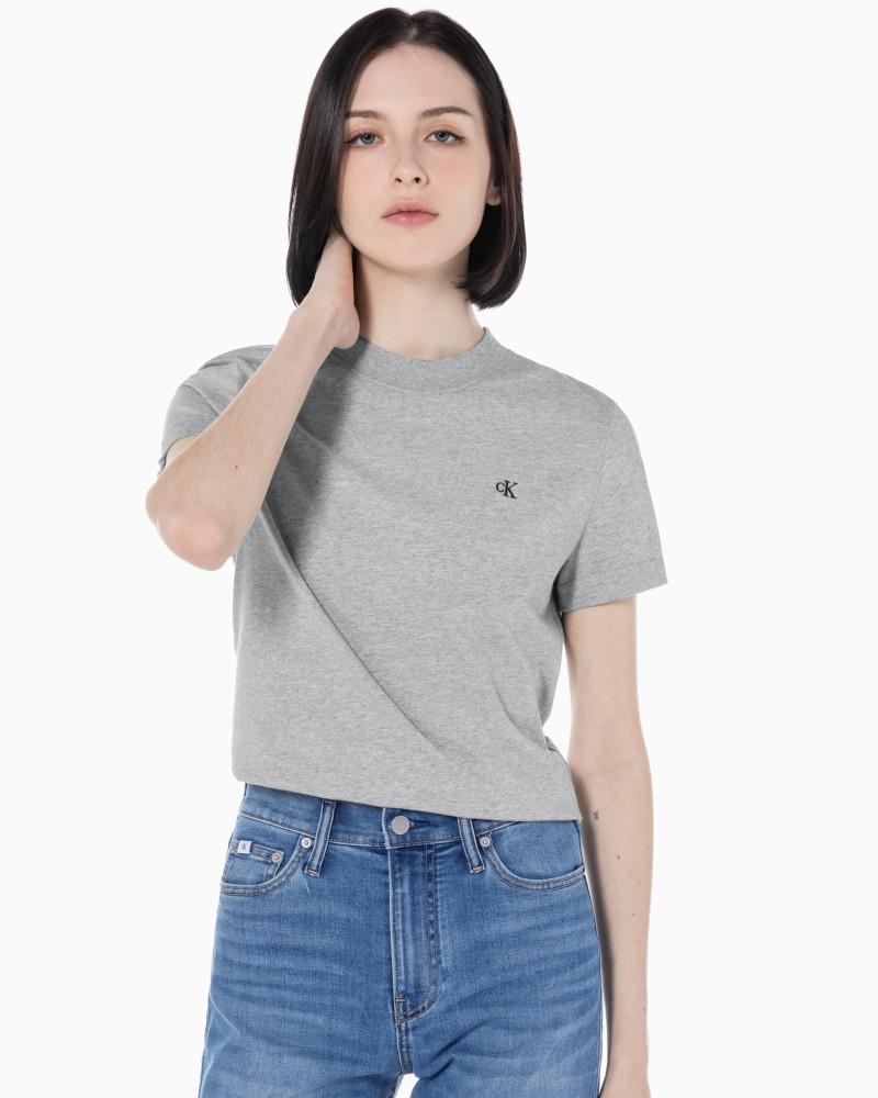 #SS24 REORDER [공식] 여성 릴렉스핏 아카이브 로고 크루넥 반팔 티셔츠 40WH105-CVP 40WH105CVP