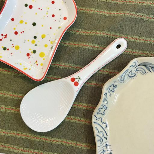 * 체리 도자기 주걱