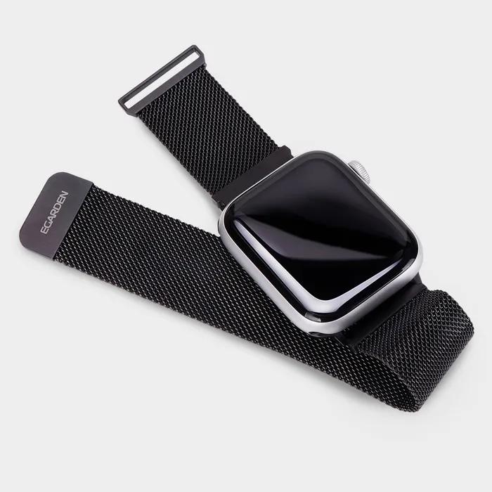 애플워치 메탈스트랩 38/40/41/42/44/45/49mm 블랙 전기종 호환가능
