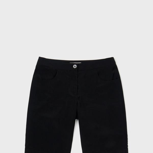 Lined Bermuda Shorts - black