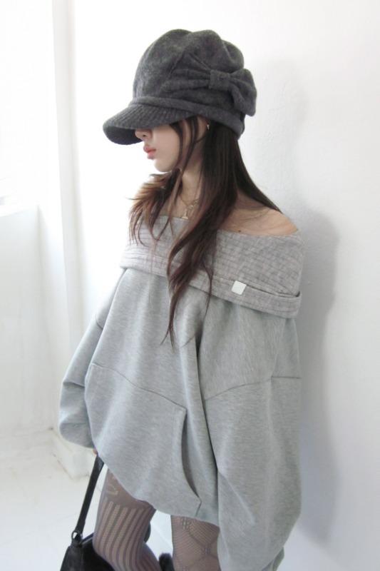 side bow hat (4color)