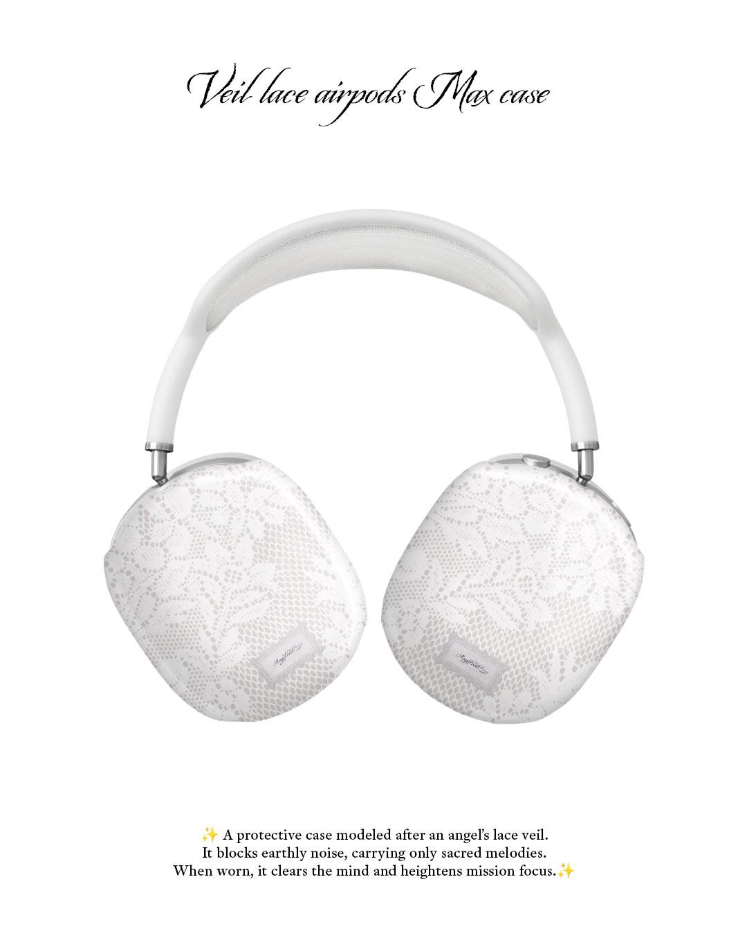Angel veil lace airpods MAX case