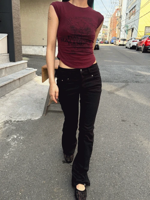 Low Belt In Pants
