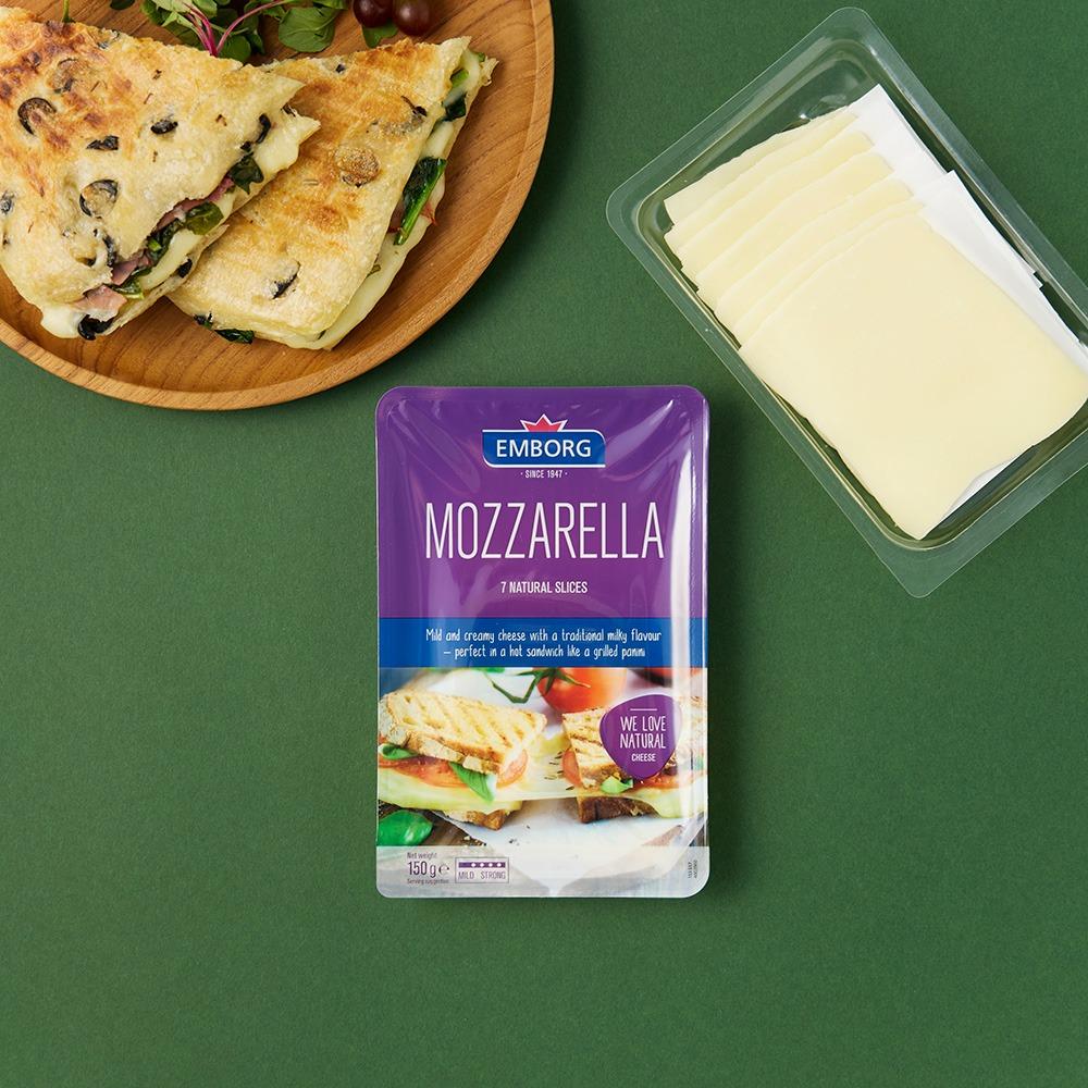 엠보그 모짜렐라 슬라이스 150g