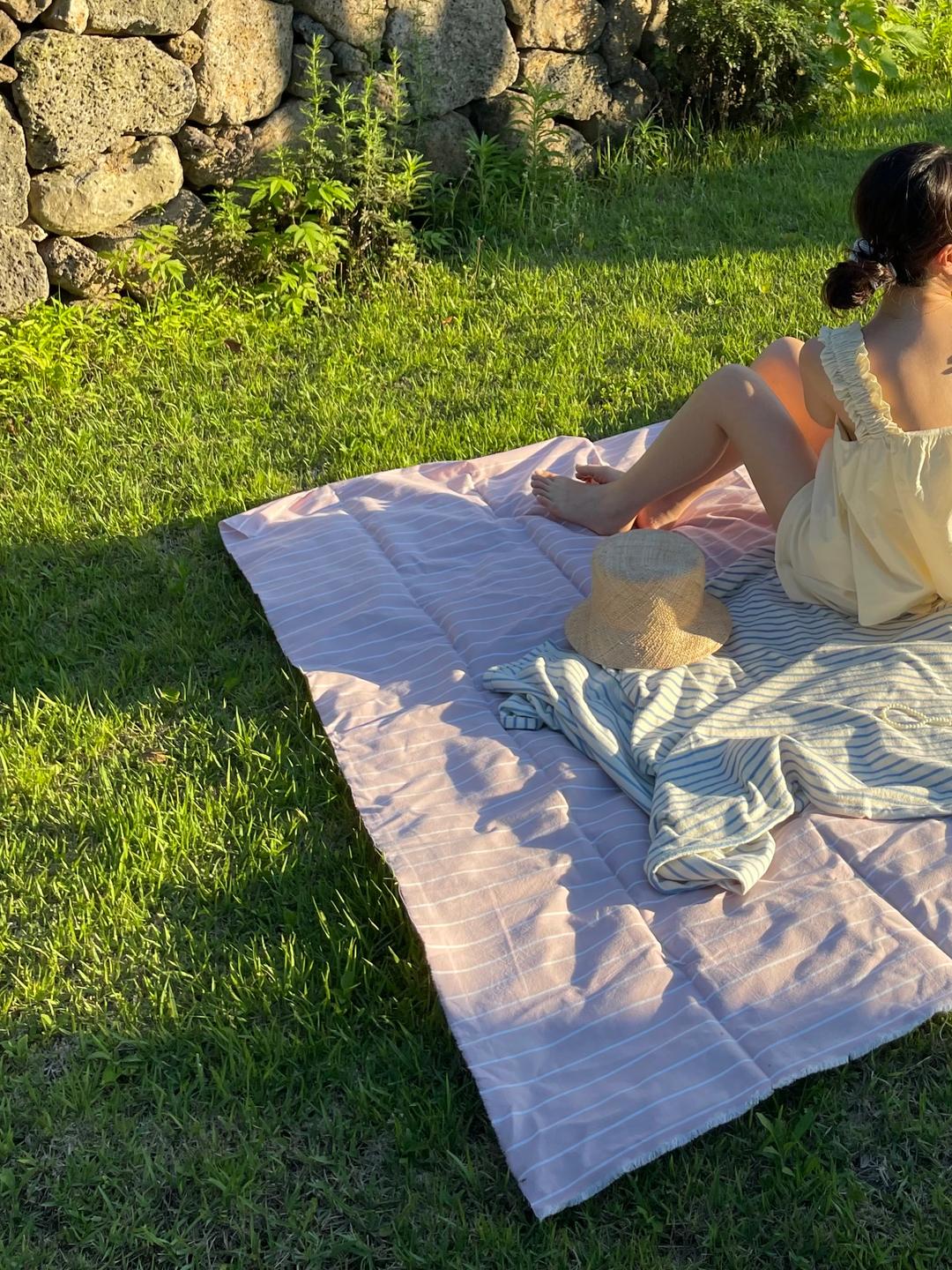 pink summer picnicmat