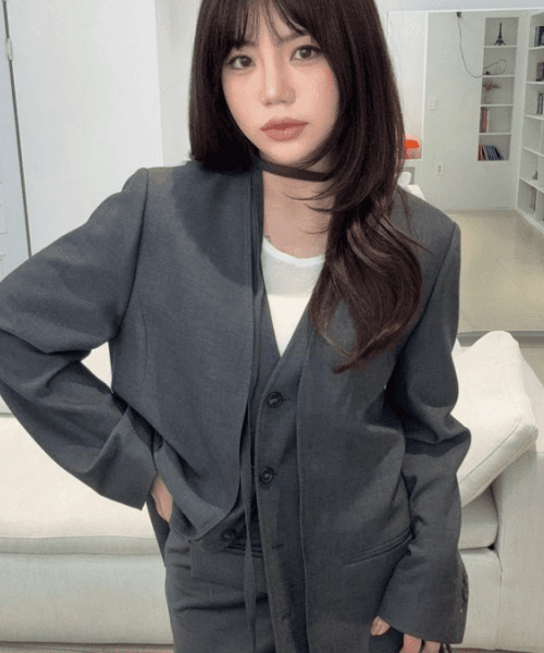 V넥 변형 자켓_MIWJKG311C