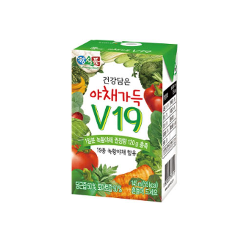 건강담은 야채가득 V19 145ml x 24팩