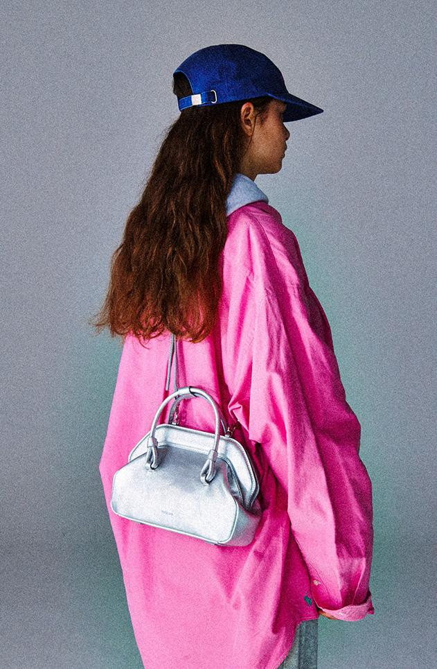 CALLING BAG MEDIUM - SILVER