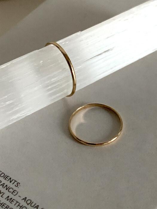 14k 01Basic Ring