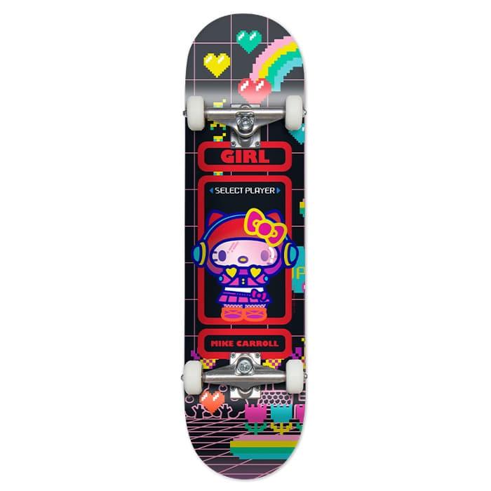 CARROLL SANRIO ARCADE SKATERBOARD COMPLETE [7.75, 8.0]