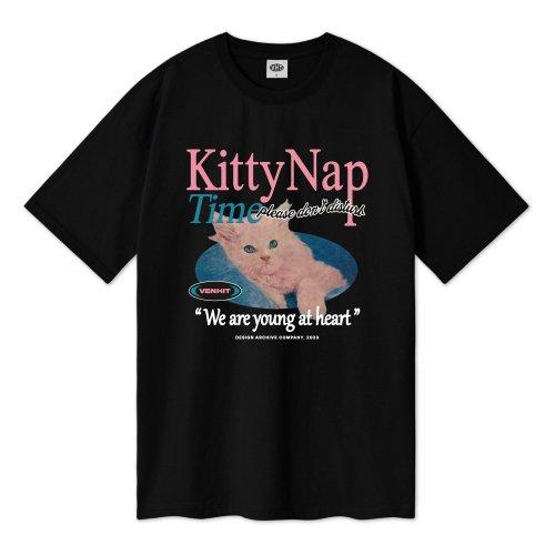 KITTY NAP 오버핏 반팔티