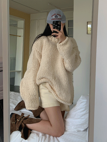 바이클로즈 에드 핸드메이드 니트