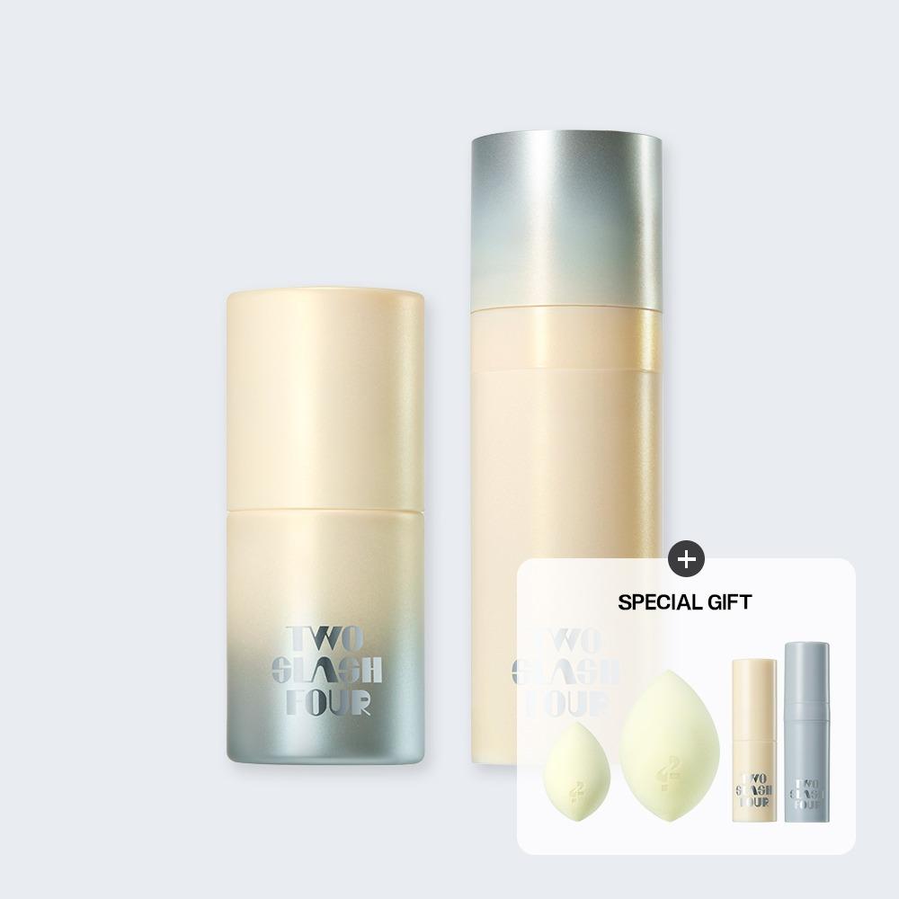 플래시 스팟 컨실러 + 프라이밍 스킨 글리머