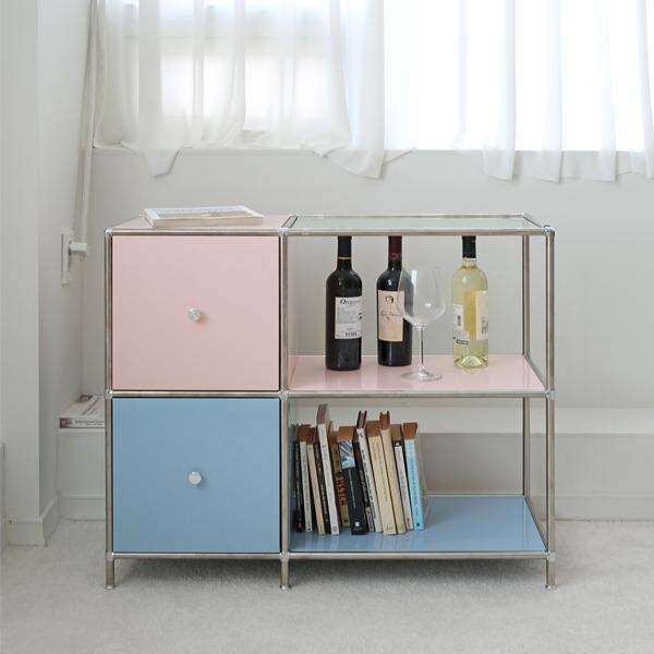 모듈 가구 거실장 310서랍+480 선반