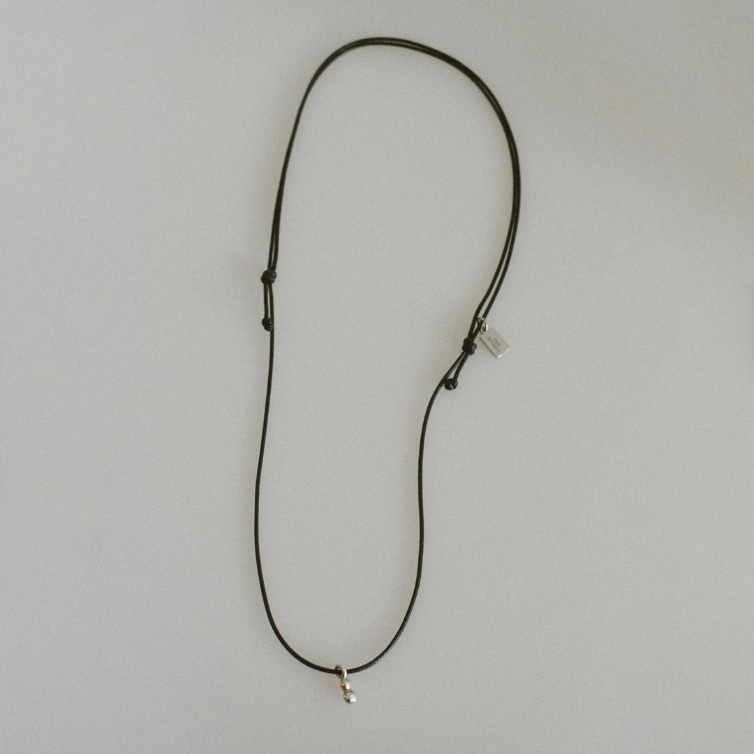 Drop 목걸이 [black]