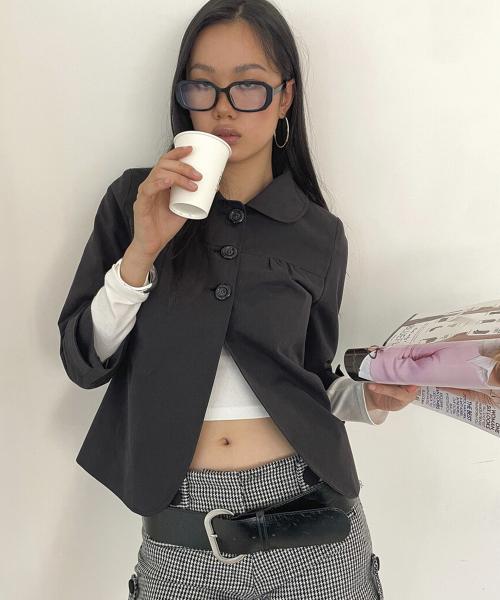 Spring Cotton Jacket (black)