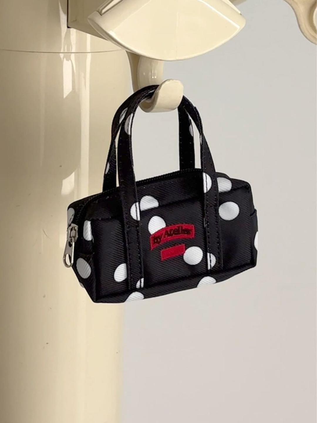 [by Atelier] MILE BABY KEYRING_DOT BLACK