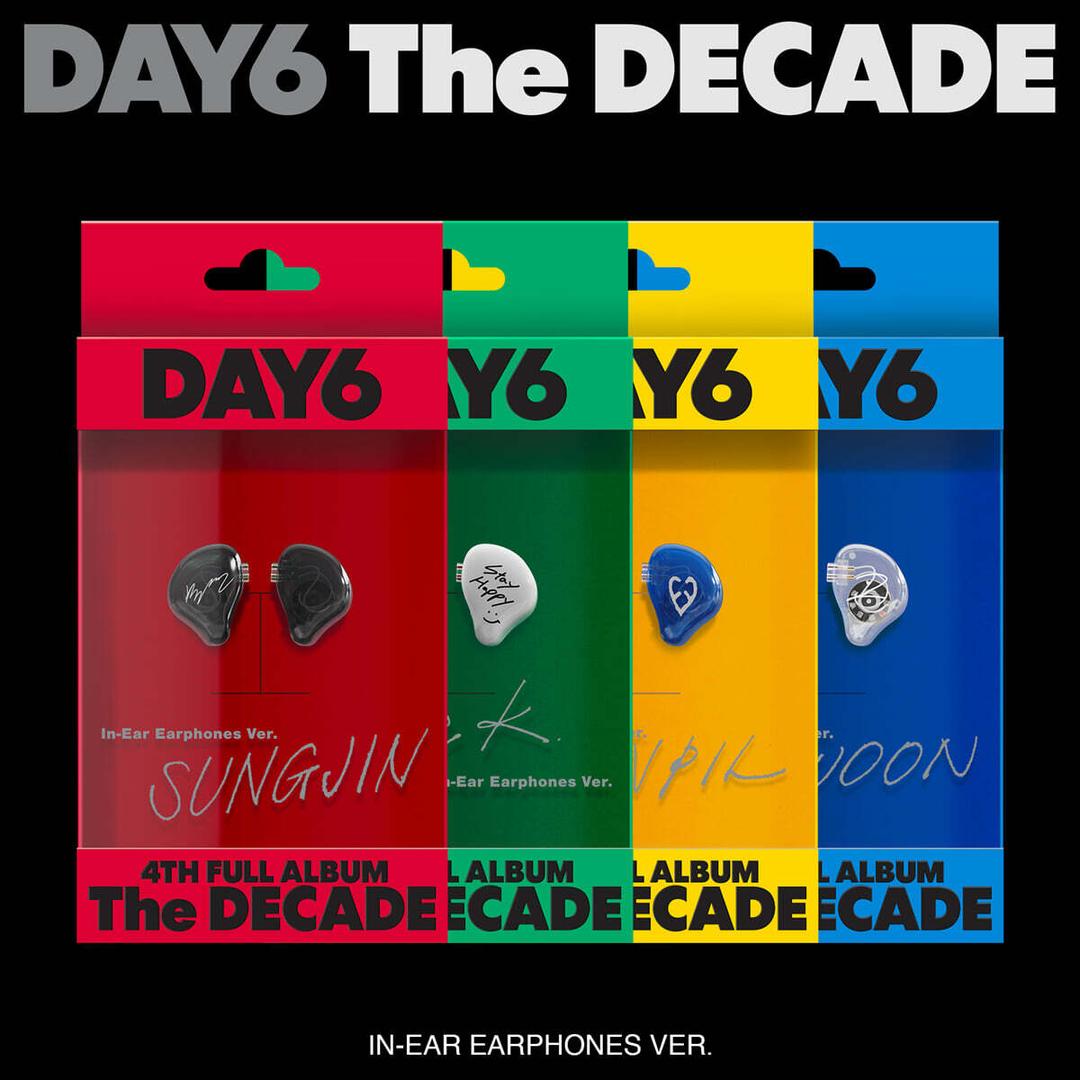 DAY6 (데이식스) - The DECADE [In-Ear Earphones ver.][4종 중 1종 랜덤발송]
