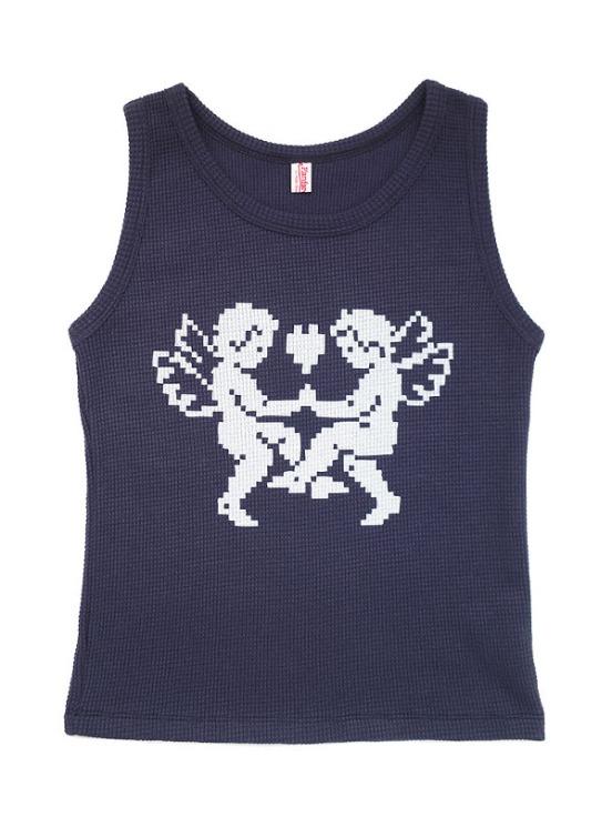 LUCKY ANGEL TANK / NAVY