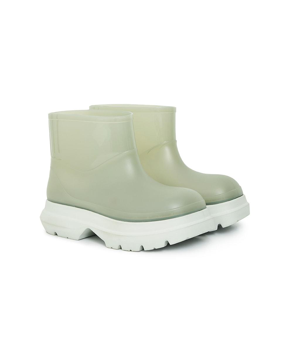 [NEW 10%] GLAIR FLATFORM SHORT BOOTS - SAGE