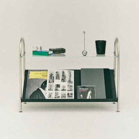 OWUS 아치 북 선반 Arch Book Shelf - Black