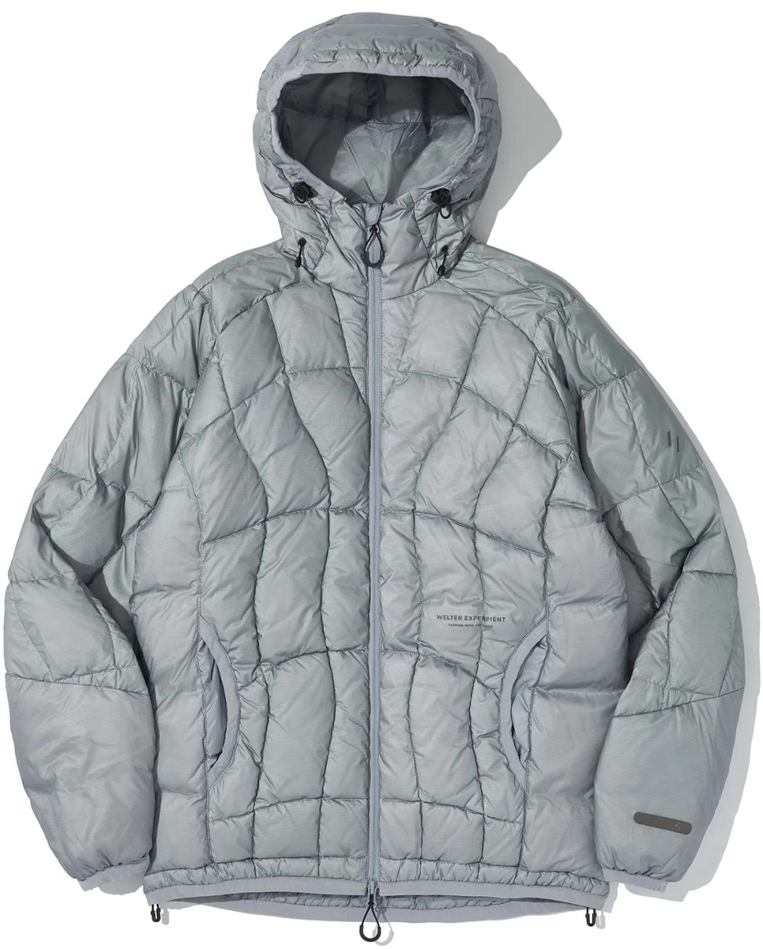 WELTER EXPERIMENT LAILA STITCH DUCK DOWN JACKET : SKY BLUE - GRAY SHOP | 그레이샵