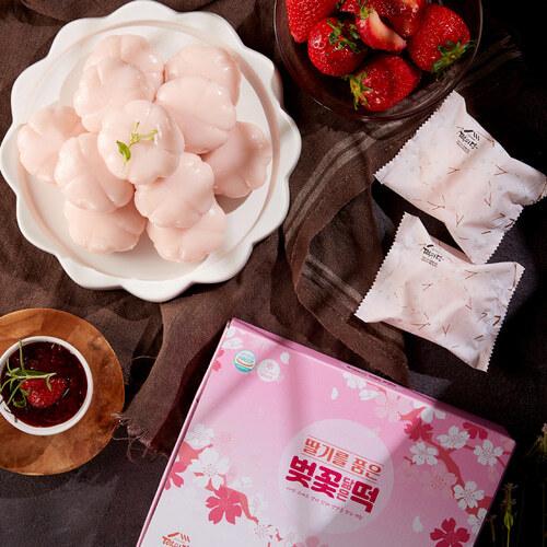 떡미당 벚꽃에디션 딸기를 품은 벚꽃 닮은 떡 550g