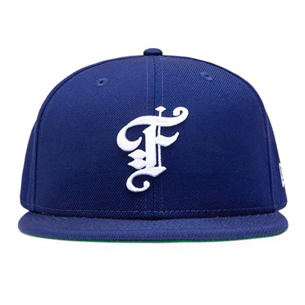 Feature x New Era Old English Fitted Hat - Royal - Blue / 7 1/8