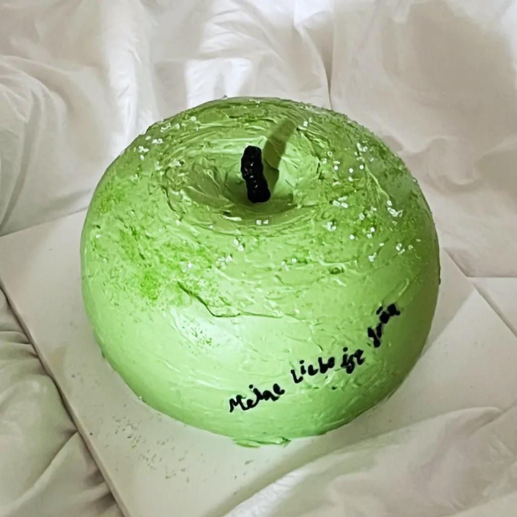 여름의 청사과 아오링고 케이크