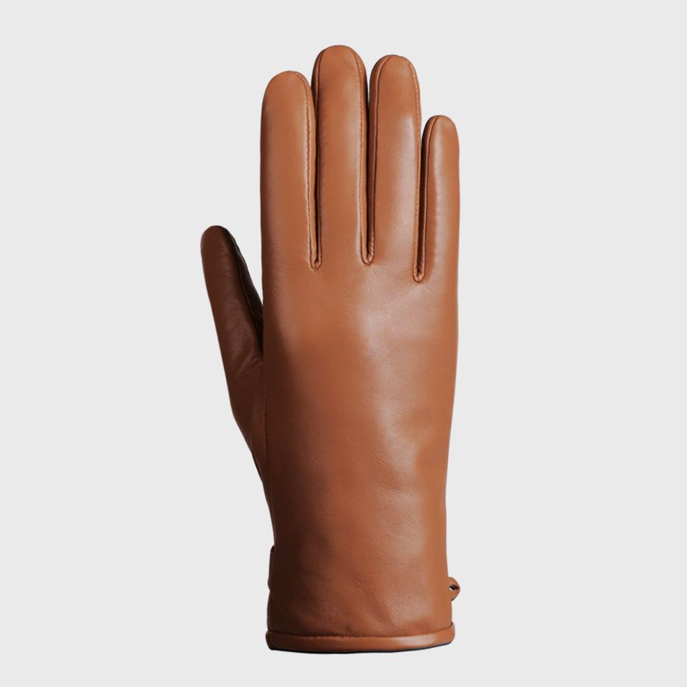 사르토르 벨티드 우먼 터치 가죽장갑 카멜