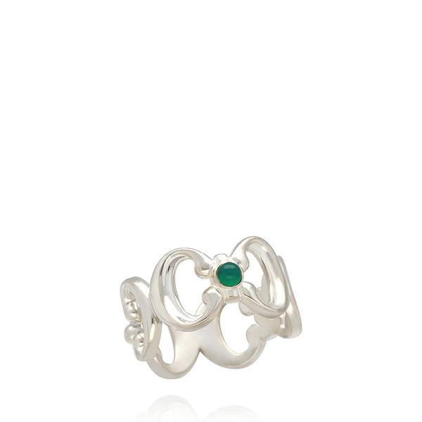 GREEN ONYX RING