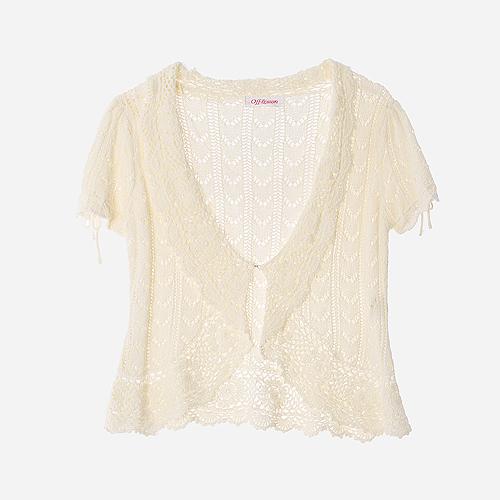 JPN빈티지 네트 가디건