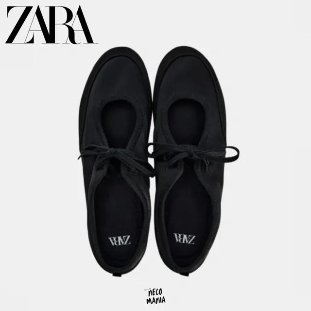 자라 메리제인 발레 플랫 슈즈