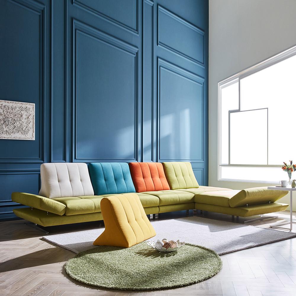 디쟈트 웨스트 아쿠아클린 패브릭 4인 6인용 코너형 모듈형 이지클린 방수 쇼파 기능성패브릭 더착한소파 : 디쟈트가구