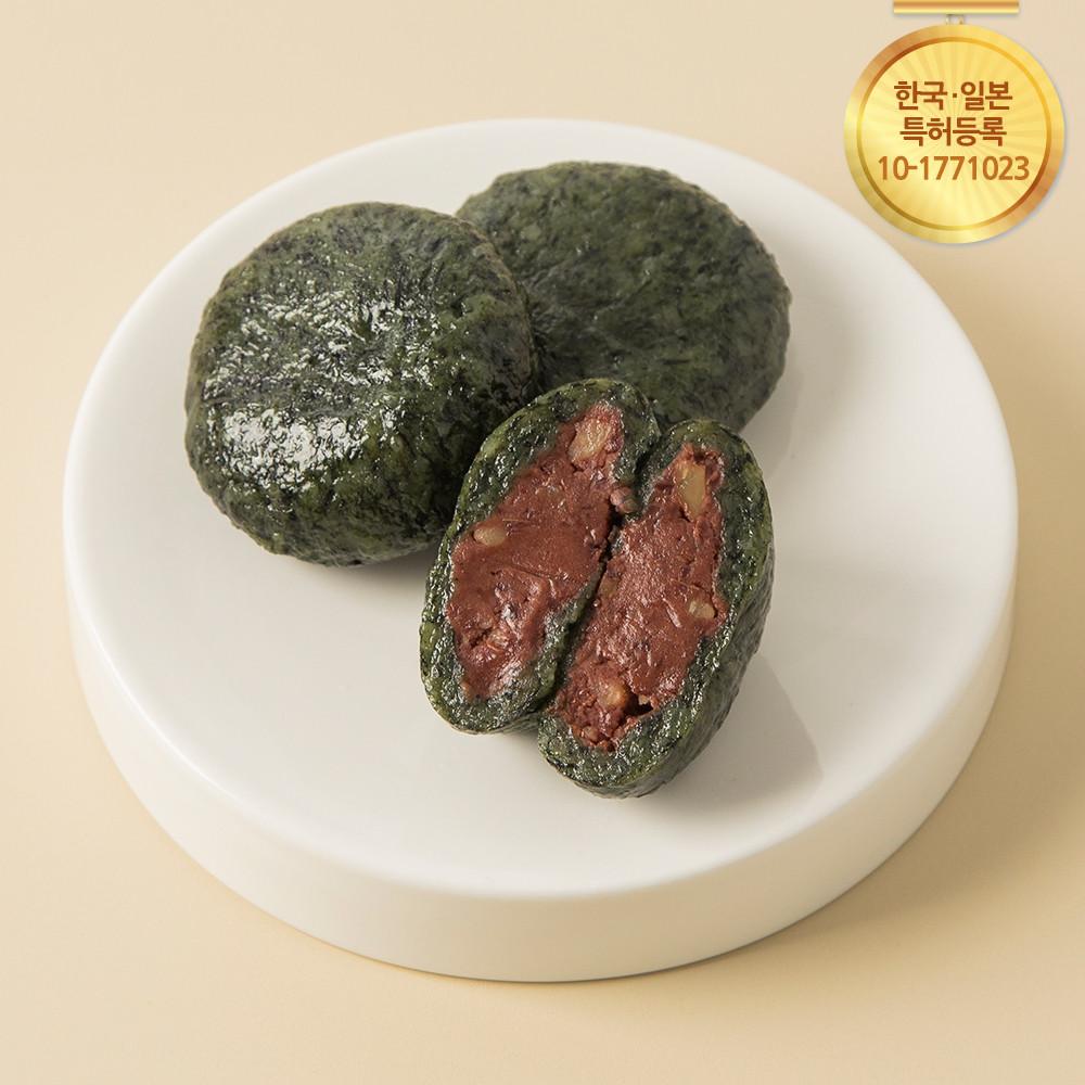 [백년화편] 밥알찹쌀떡 (아침대용 간편식 개별포장떡, 어르신/어른/할머니/할아버지/부모님 간식, 맛있는 건강떡)