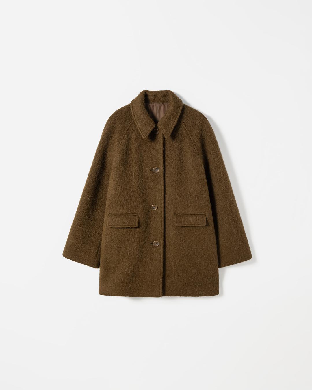 Sarah Wool Half Coat