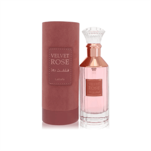 [US]			 Lattafa Velvet Rose EDP Spray 3.4 oz Fragrances