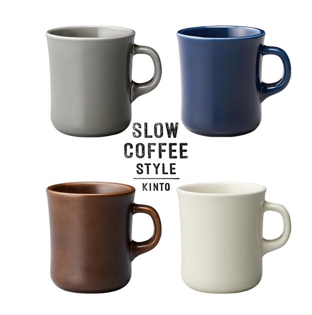 킨토 슬로우 커피 머그 400ml (4color)