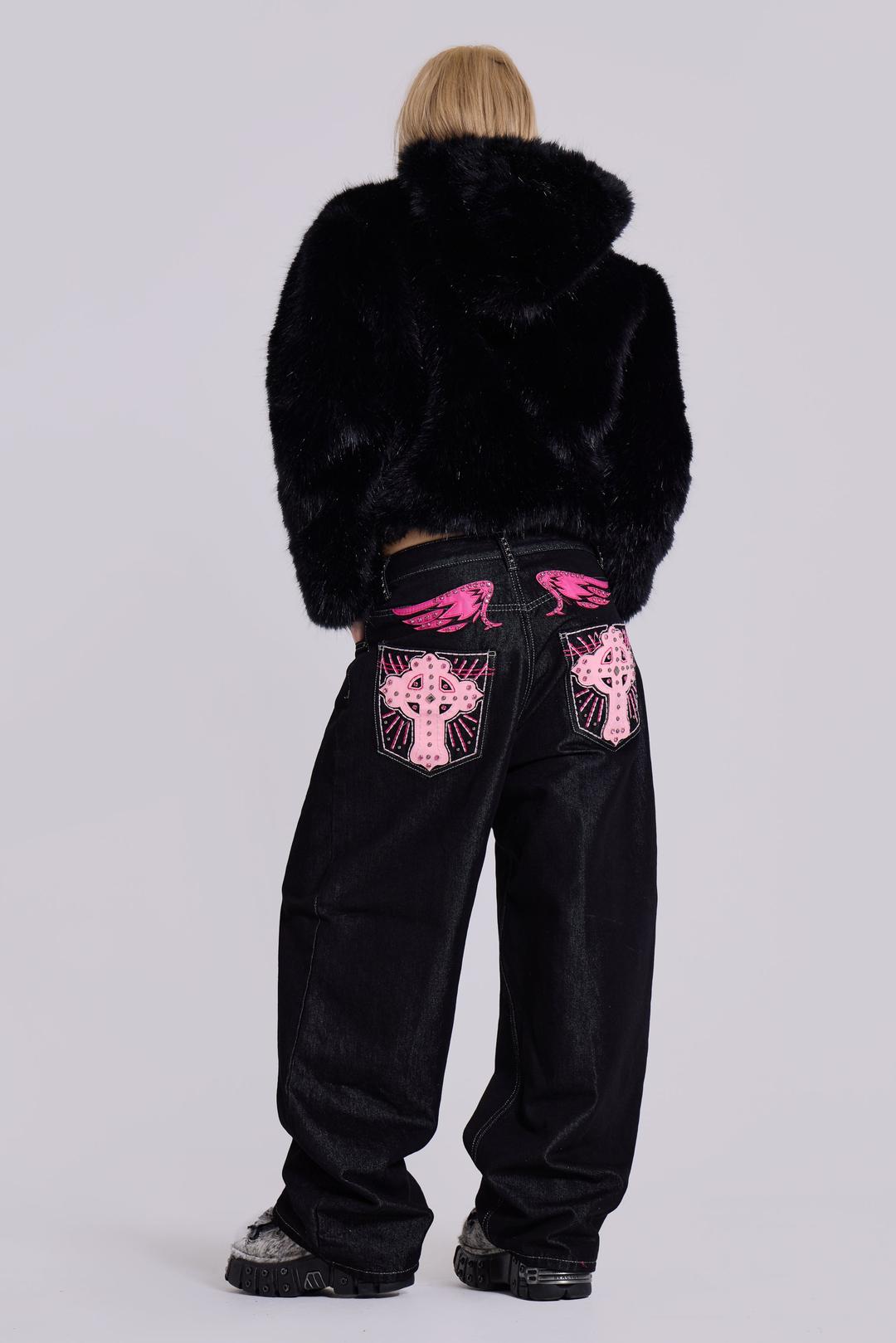 Sapphire XL Colossus Jeans - W28 / Black