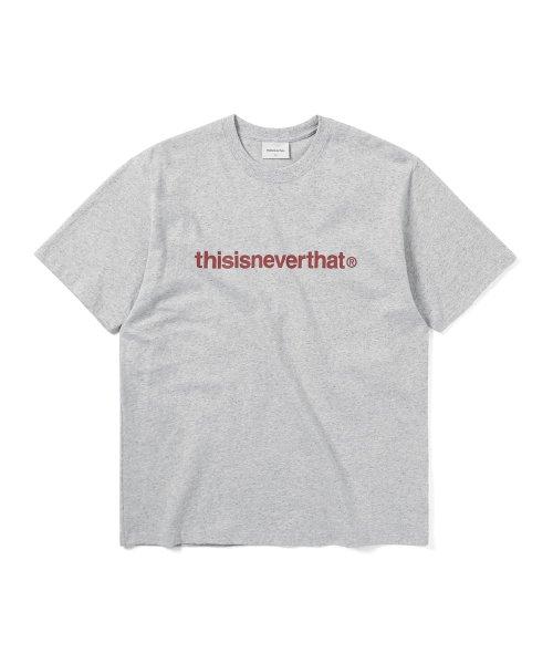 T-Logo Tee Heather Grey