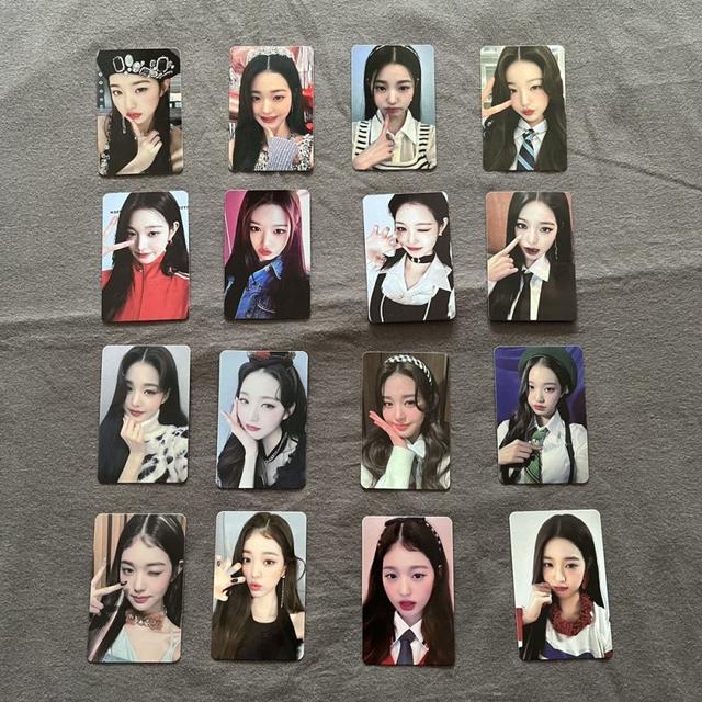 IVE 아이브 장원영 셀카 공방 앨범럭드 미공포 특전 포카 16장 포토카드 세트