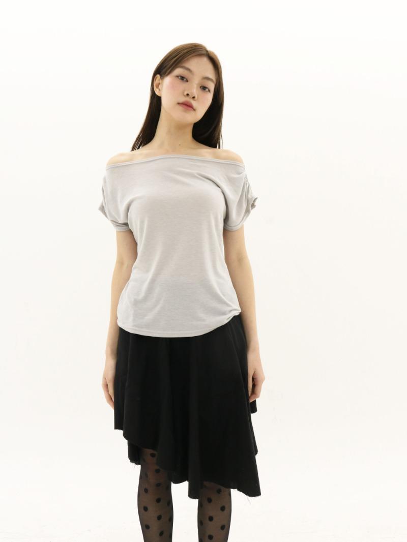 Soft Cowl Neck T
