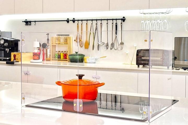 하우스쉴드 투명 인덕션가드 360 4단