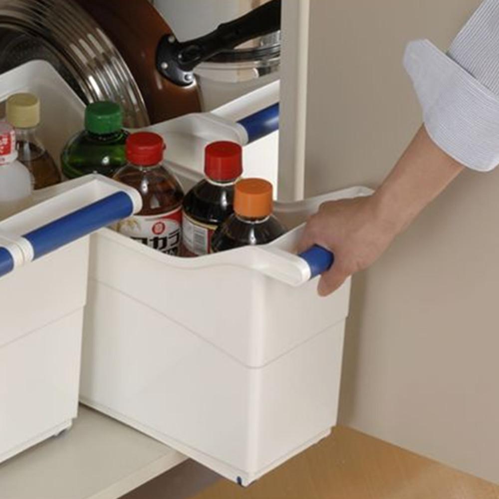 이노마타 싱크 하부 후라이팬 정리대 정리함 2color