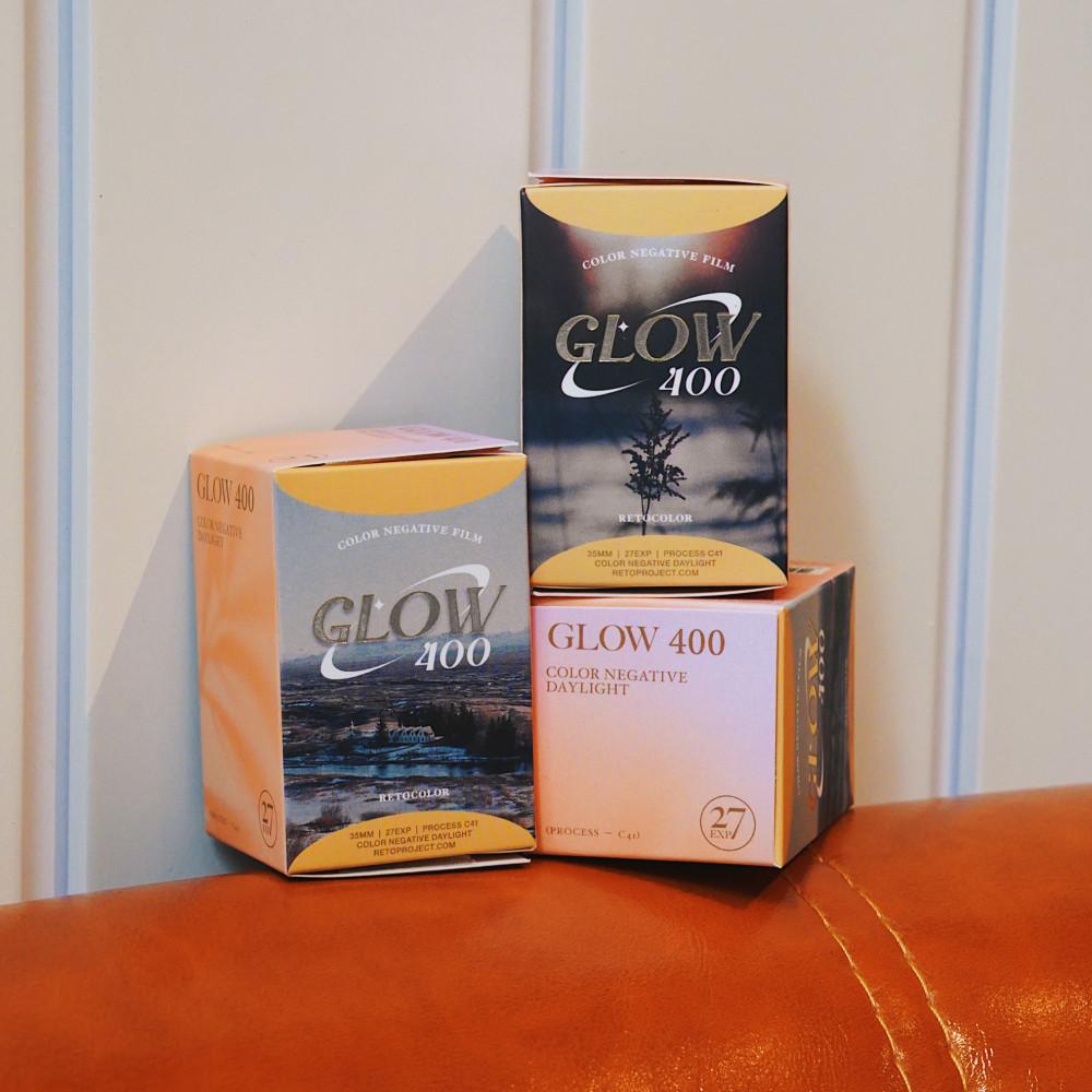 레토컬러 글로우 400 27장 컬러필름 현상스캔 서비스 포함