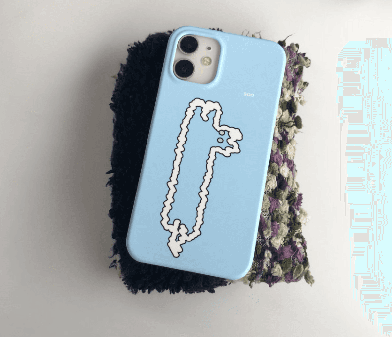 [애드] blue cotton hard case